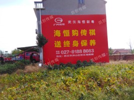 沈丘农村墙体广告给农村人民带来方便