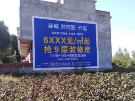 沈丘墙体广告的好处