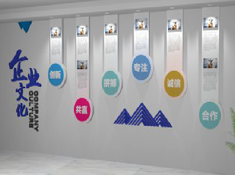 沈丘企业文化墙需要传递什么办公文化？